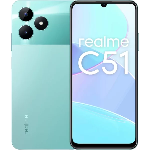 گوشی موبایل ریلمی مدل C51 ظرفیت 128 گیگابایت و رم 4 گیگابایت