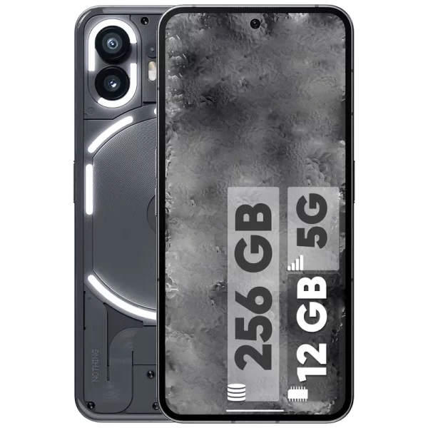 گوشی موبایل ناتینگ مدل Phone 2 5G ظرفیت 256 گیگابایت و رم 12 گیگابایت