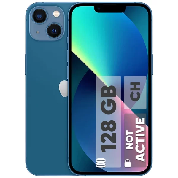 گوشی موبایل اپل مدل iPhone 13 CH دو سیم کارت ظرفیت 128 گیگابایت و رم 4 گیگابایت - نات اکتیو همراه ریجستری