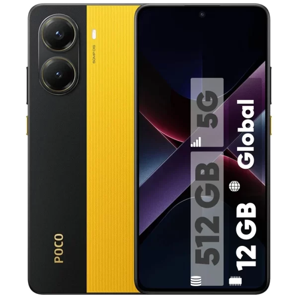 گوشی موبایل شیائومی مدل Poco X7 Pro 5G ظرفیت 512 گیگابایت و رم 12 گیگابایت