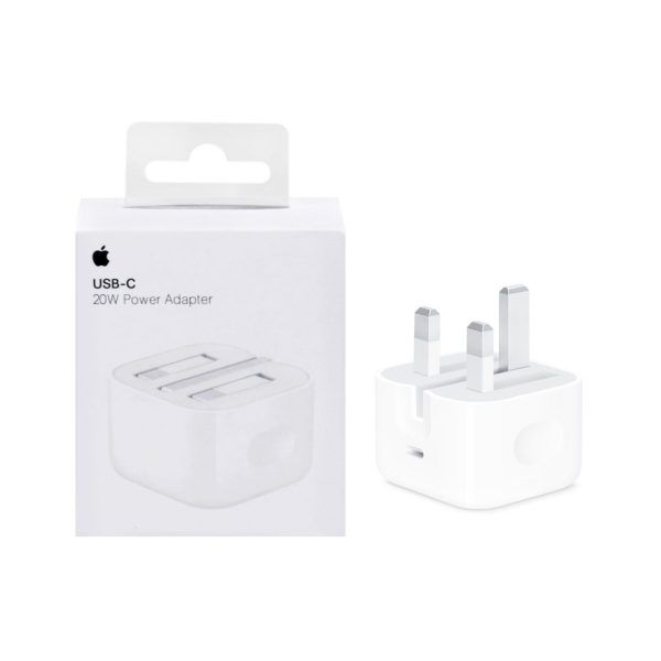 شارژر دیواری اصلی اپل مدل 20W USB-C (اورجینال)